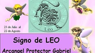 Leo arcangel protector Gabriel