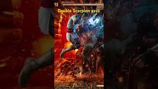 Best Raiden Combos Double scorpion Kameo assist 20 hits MK1 Mortal Kombat 1 #short #shorts brutality