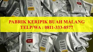 LANGSUNG PABRIK! WA: +62 811-333-8577, Pusat Produksi Keripik Buah di Malang