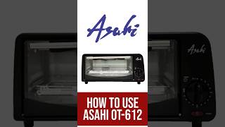 How To Use Asahi OT-612 Oven Toaster #shorts #shopryt #asahi #oventoaster #howto