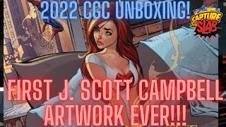 2022 UNBOXING! |  J. Scott Campbell's First Published Art SIGNED!!!