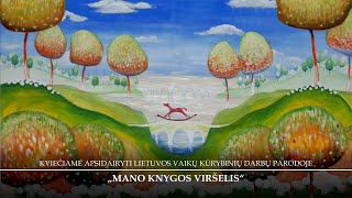 Darbų paroda „Mano knygos viršelis"