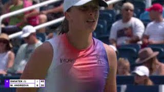 Iga Swiatek in trouble vs Mirra Andreeva | Upset Alert 🚨 Tennis News Coverage 📰🎙️