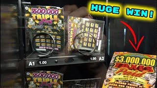 THIS VENDING MACHINE SELLS LOTTERY TICKETS!! (AND WE WON)