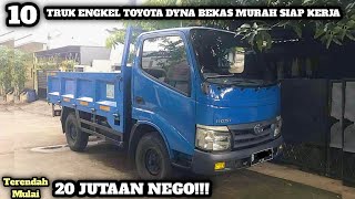 HARGA TRUK ENGKEL TOYOTA DYNA BEKAS MULAI 20 JUTAAN NEGO || UPDATE TERBARU 2023 || JUAL BELI TRUK