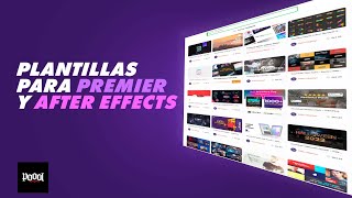 Pagina para DESCARGAR plantillas para ADOBE PREMIER | AFTER EFFECTS y EFECTOS DE SONIDO