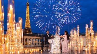 Best-ever Scavenger Hunt Marriage Proposal at the Shangri-La Hotel in Paris