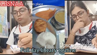 Full day library routine of upsc aspirant living in delhi | Productive study vlog of Indian student