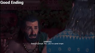 Assassin's Creed Odyssey - Sing With Euripides and Aristophanes Quest (Good/Bad Ending)