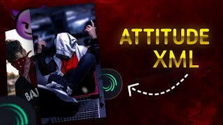 New attitude XML file hindi dialogue XML file alight motion #xml #xmlfile #attitude