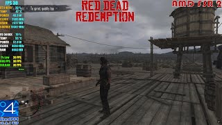 Red Dead Redemption Is Running On ShadPS4 Emulator v0.2.1 WIP - FSR 2