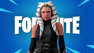 Fortnite x Star Wars NEW Ashoka Tano Skin Trailer! #viral #fortnite #starwars