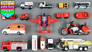 Learning Emergency Vehicles Toys for Kids + More Educational Videos