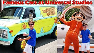 Famous Cars at Universal Studios Orlando From Movies and Cartoons