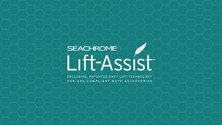 Seachrome Lift-Assist Technology for ADA-Compliant Shower Seats