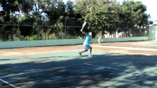 Tenis La Romana practica polideportivo la romana 2017 joely