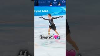 Но Аня тогда просто...😍 #фигурноекатание #figureskating #аннащербакова