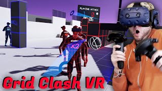 MOST FUN SINCE SMASHBOX! | Grid Clash VR Gamepaly (HTC Vive)