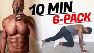 Quick 10 Minute MORNING 6 Pack ABS Routine|(No Equipment)