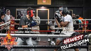 TOLEDO ARK! Young Boxers Get In The Ring For COMPETITIVE Sparring!