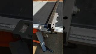 Einhell Table Saw Fence Upgrade in under 60 seconds.#Einhell #shorts