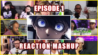 BLUE LOCK EPISODE 1 REACTION MASHUP