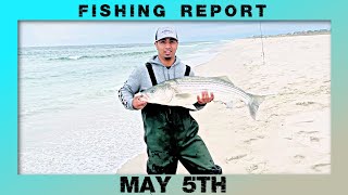 New Jersey Fishing Report May 5th #Stripers #Fluke #Flounder