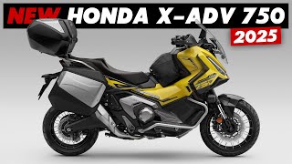 New 2025 HONDA X-ADV 750 Announced: 14 Things To Know!