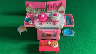 Toy ASMR ~ Unboxing Mainan Masak Masakan dan Mansion House Warna Pink