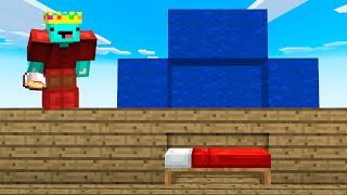 i tried the fake bed defense in bedwars...