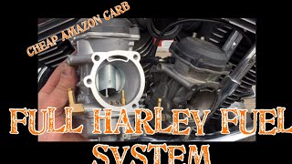 Fixing Harley Davidson EVO fuel problems with Amazon cv40 carburetor