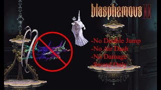 Can you beat Benedicta without using Double Jump or Air Dash? (No Damage) [Blasphemous 2]