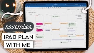 Chatty, real-time plan with me on iPad | November 2023