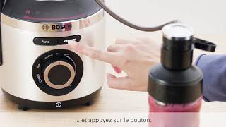 Blender sous vide VitaPower Série 8 : Comment utiliser la gourde ToGo ?