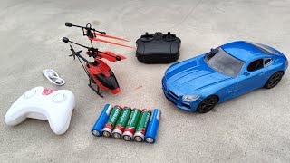 Redio control car unboxing and testing & Remote Control rc helicopter unboxing and fly test