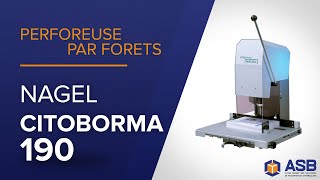 Perforeuse par forets NAGEL Citoborma 190 | ASB