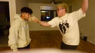 Tortilla Slap Challenge! w/Gero&Rey *GOT HEATED*