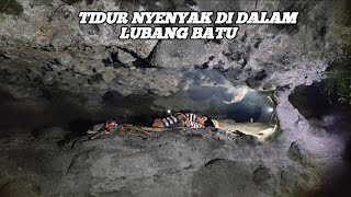 SOLO BUSHCRAFT CAMPING DI BONGKAHAN BATU DINGIN DAN MENCEKAM