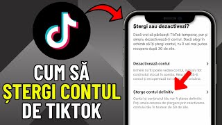 Cum sa Stergi Contul de TikTok (2024)