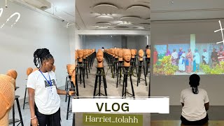 A day in my life as a Film school Student | Art Exhibition | Fun moments | Aesthetic Vlog