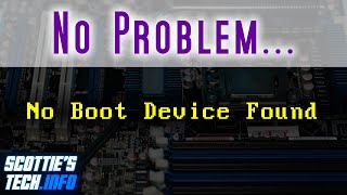 Missing Boot Drive after an upgrade?