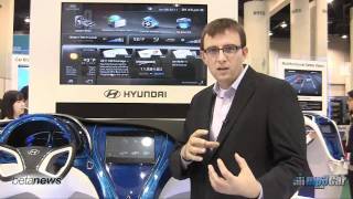 Hyundai Android "Hybrid" Front End - CES 2011