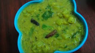 புடலங்காய் கூட்டு செய்வது எப்படி/pudalangai recipe in tamil/or snake gourd recipe