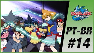 BEYBLADE VFORCE PT-BR EPISÓDIO 14: GIDEON CRIA GERRY