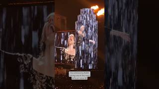 Adele hitting most difficult notes while singing LIVE in concert |song: Fire 🔥 to the rain 🌧️