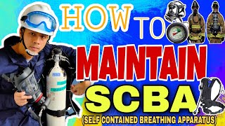 How To Maintain SCBA (SELF CONTAINED BREATHING APPARATUS) Onboard - VLOG#8