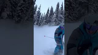 Sounds of skiing. December in Revy! #skiing #freeski #freeride #ski #explore #shorts #youtubeshorts