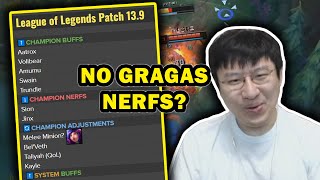 WHY ARE THERE NO GRAGAS NERFS?