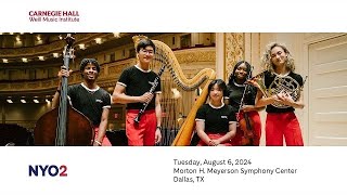 NYO2 at the Meyerson Symphony Center, Dallas, Texas