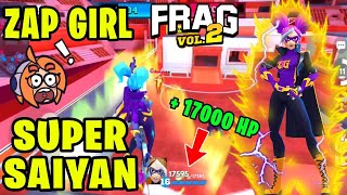 🔥ZAP GIRL "SUPER SAIYAN +17000 HP 😱 (Golden Box) #FRAG PRO SHOOTER